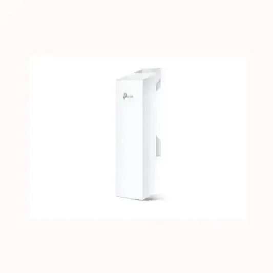 Access point esterno TPLINK bianco verticale con staffa da parete per copertura WiFi a lunga distanza