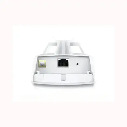 Access point TPLINK bianco vista posteriore con porta Ethernet RJ45 e connettore di alimentazione per rete wireless aziendale