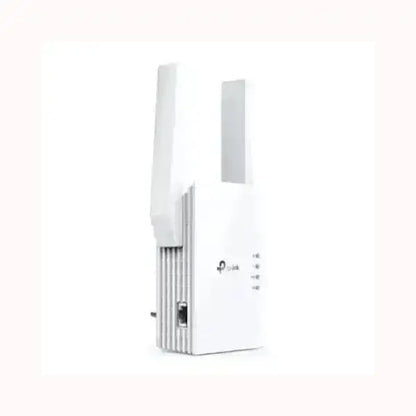 TPLINK range extender WiFi bianco con due antenne esterne LED e porta Ethernet per ampliare la copertura domestica