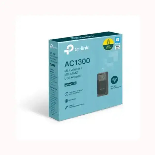 TPLINK SCHEDA DI RETE WIFI USB DUAL BAND USB 3.0 ARCHER T3U PLUS Schede di rete