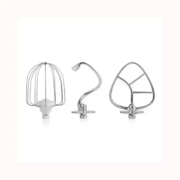 Accessori in metallo per frullatori e impastatrici TRISTAR set frusta, gancio e spatola