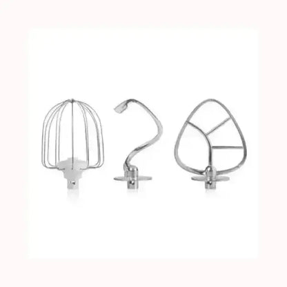 Accessori in metallo per frullatori e impastatrici TRISTAR set frusta, gancio e spatola