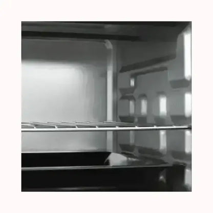 Interno del fornetto Princess con griglia e teglia in acciaio per cottura efficiente TRISTAR