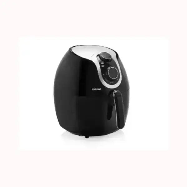 Friggitrice ad aria Tristar nera con controllo manuale e design compatto per cucinare sano