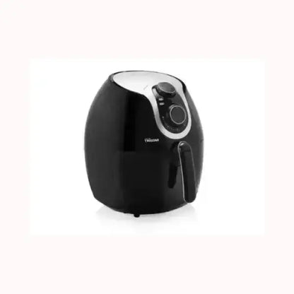 Friggitrice ad aria Tristar nera con controllo manuale e design compatto per cucinare sano