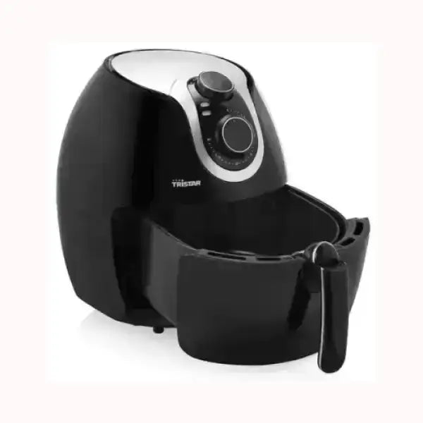 Friggitrice ad aria Tristar nera con controllo temperatura e timer per cucina sana