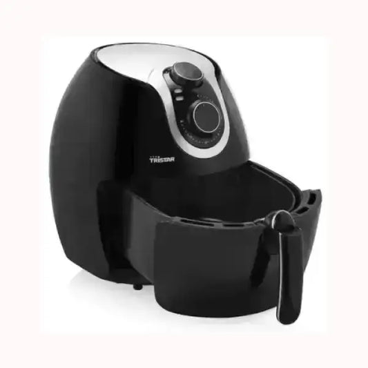 Friggitrice ad aria Tristar nera con controllo temperatura e timer per cucina sana