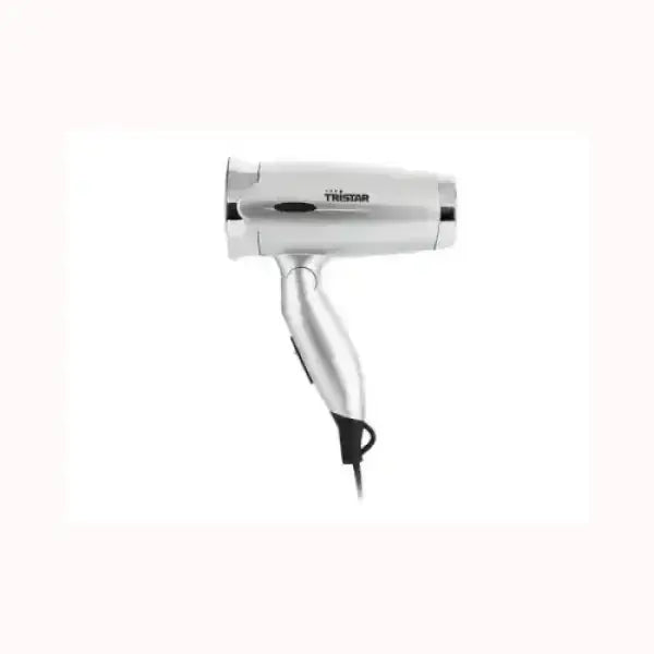 Asciugacapelli TRISTAR compatto e leggero colore argento con impugnatura ergonomica