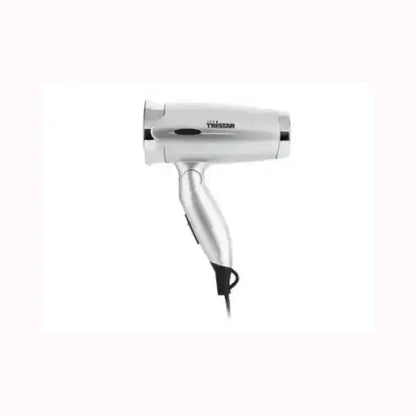 Asciugacapelli TRISTAR compatto e leggero colore argento con impugnatura ergonomica