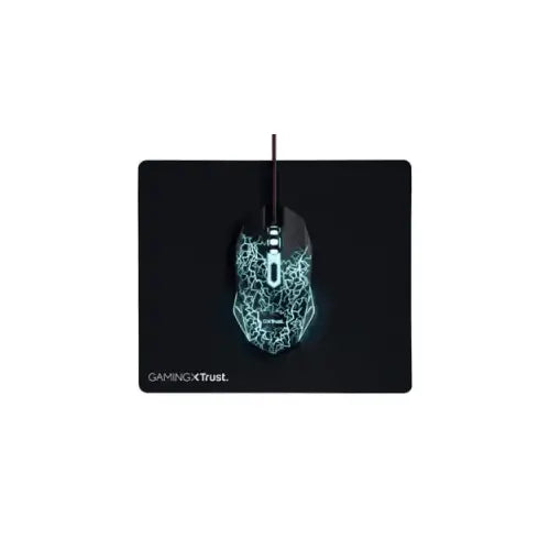 TRUST MOUSE GAMING OTTICO LED MULTICOLR USB CON PAD 24752 - Mouse - TecnoRoyal