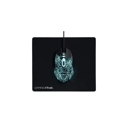 TRUST MOUSE GAMING OTTICO LED MULTICOLR USB CON PAD 24752 - Mouse - TecnoRoyal