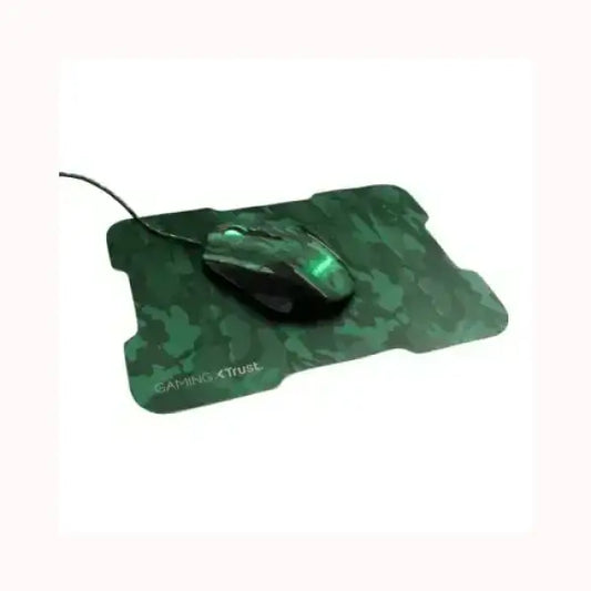 TRUST MOUSE GAMING OTTICO RIXA CAMO USB LED CON PAD 23611 Mouse