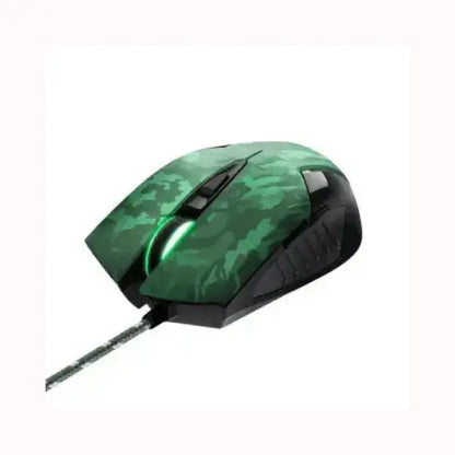 Souris optique de jeu Trust Rixa Camo USB LED avec tapis 23611