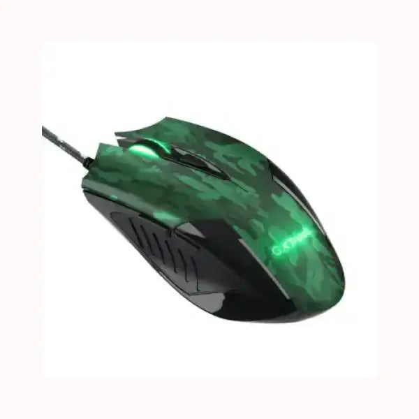 TRUST MOUSE GAMING OTTICO RIXA CAMO USB LED CON PAD 23611 Mouse