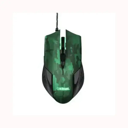Souris optique de jeu Trust Rixa Camo USB LED avec tapis 23611