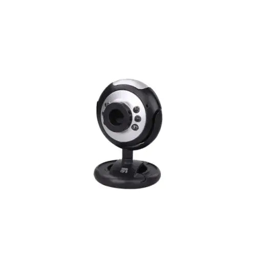 WEBCAM HD 640x480 CON MICROFONOE LUCE LED USB2.0 NERO cod.33861 - Webcam - TecnoRoyal