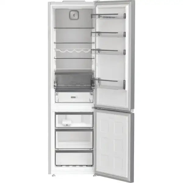 Frigo combinato Whirlpool bianco con doppia porta, scomparti ampi e design moderno