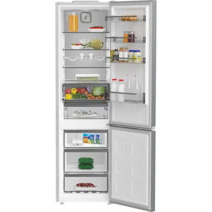 Frigorifero Combinato Whirlpool con vano congelatore e ripiani regolabili per alimenti freschi