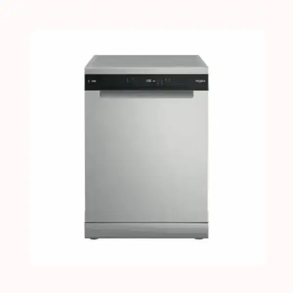 Lavastoviglie WHIRLPOOL in acciaio inox con pannello di controllo digitale e design moderno