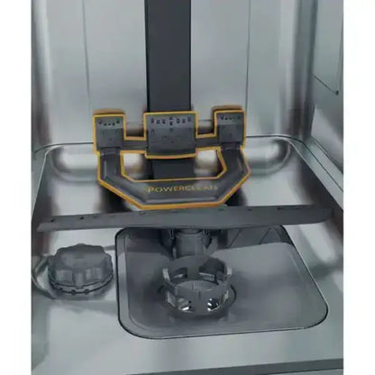 Interno lavastoviglie Whirlpool con sistema di spruzzatori PowerClean per pulizia efficiente