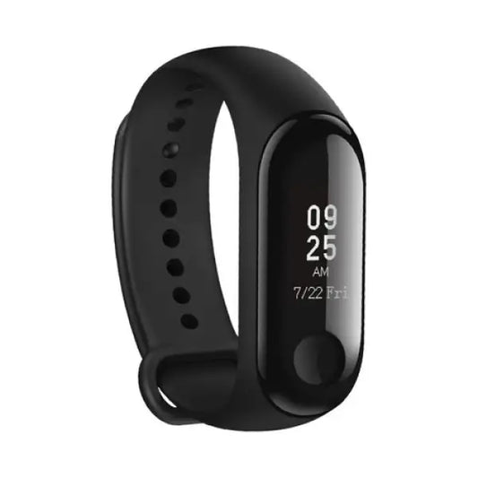 Xiaomi Mi Band 3 smartwatch nero con display digitale e cinturino regolabile in silicone
