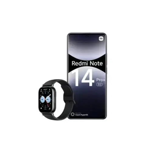 Smartphone Xiaomi Redmi Note 14 Pro doppia SIM con display e smartwatch incluso