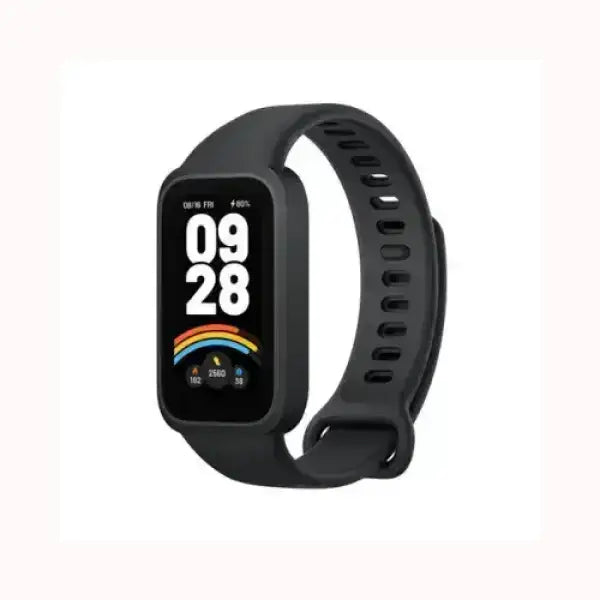 Xiaomi Smart Band 9 smartband nera con display rettangolare e cinturino regolabile