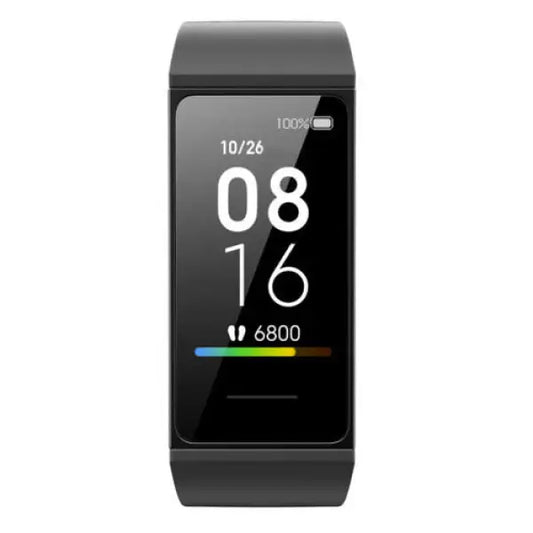 Smartwatch XIAOMI nero con display digitale e monitoraggio passi giornaliero