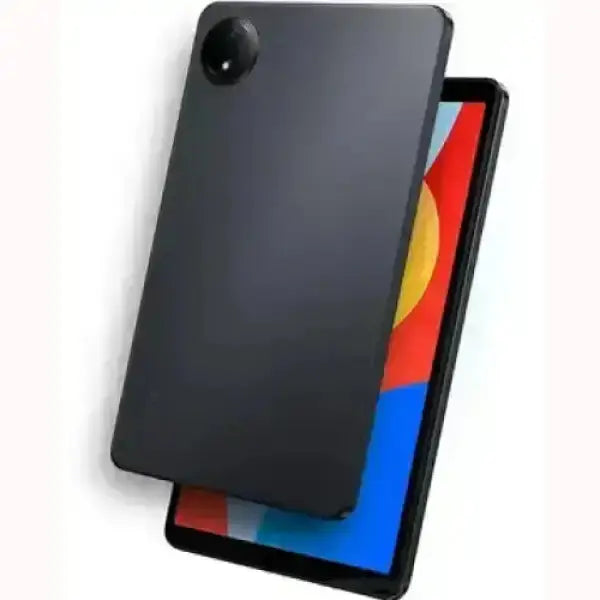 Xiaomi Redmi Pad SE tablet nero con fotocamera posteriore singola angolo e display colorato