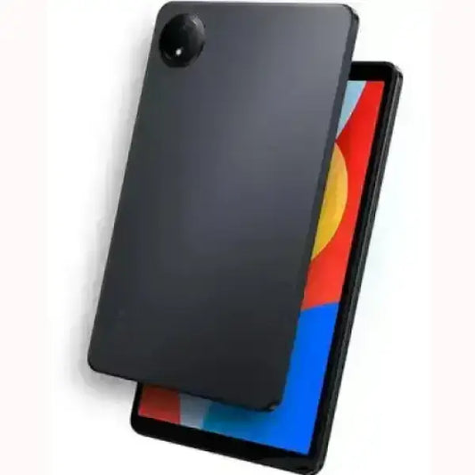 Xiaomi Redmi Pad SE tablet nero con fotocamera posteriore singola angolo e display colorato