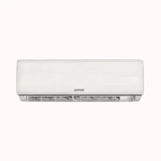 Condizionatore ZEPHIR bianco da parete con design moderno e griglia di ventilazione frontale