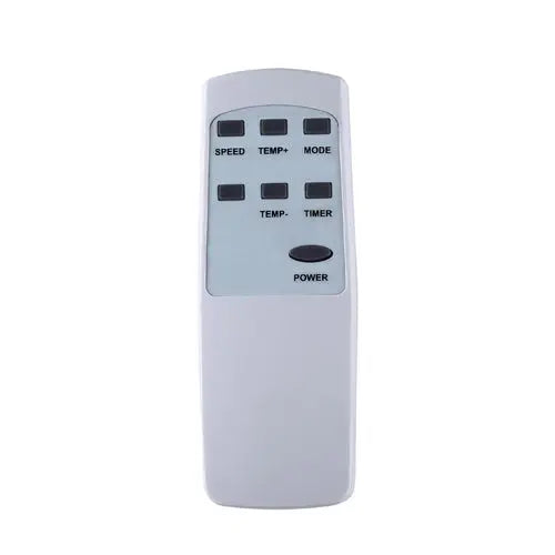 Telecomando per condizionatore Zephir con controlli di velocità, temperatura e timer