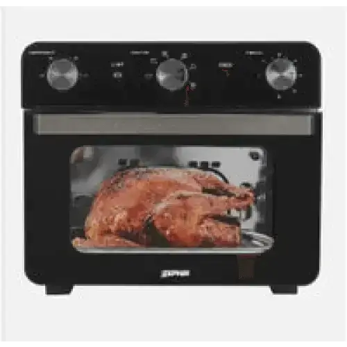 ZEPHIR FORNO + FRIGGITRICE AD ARIA 2in1 24LT 1700W NERO ZHC24FA Fornetti