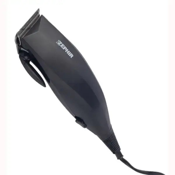 Tagliacapelli professionale ZEPHIR nero con design ergonomico e lama regolabile