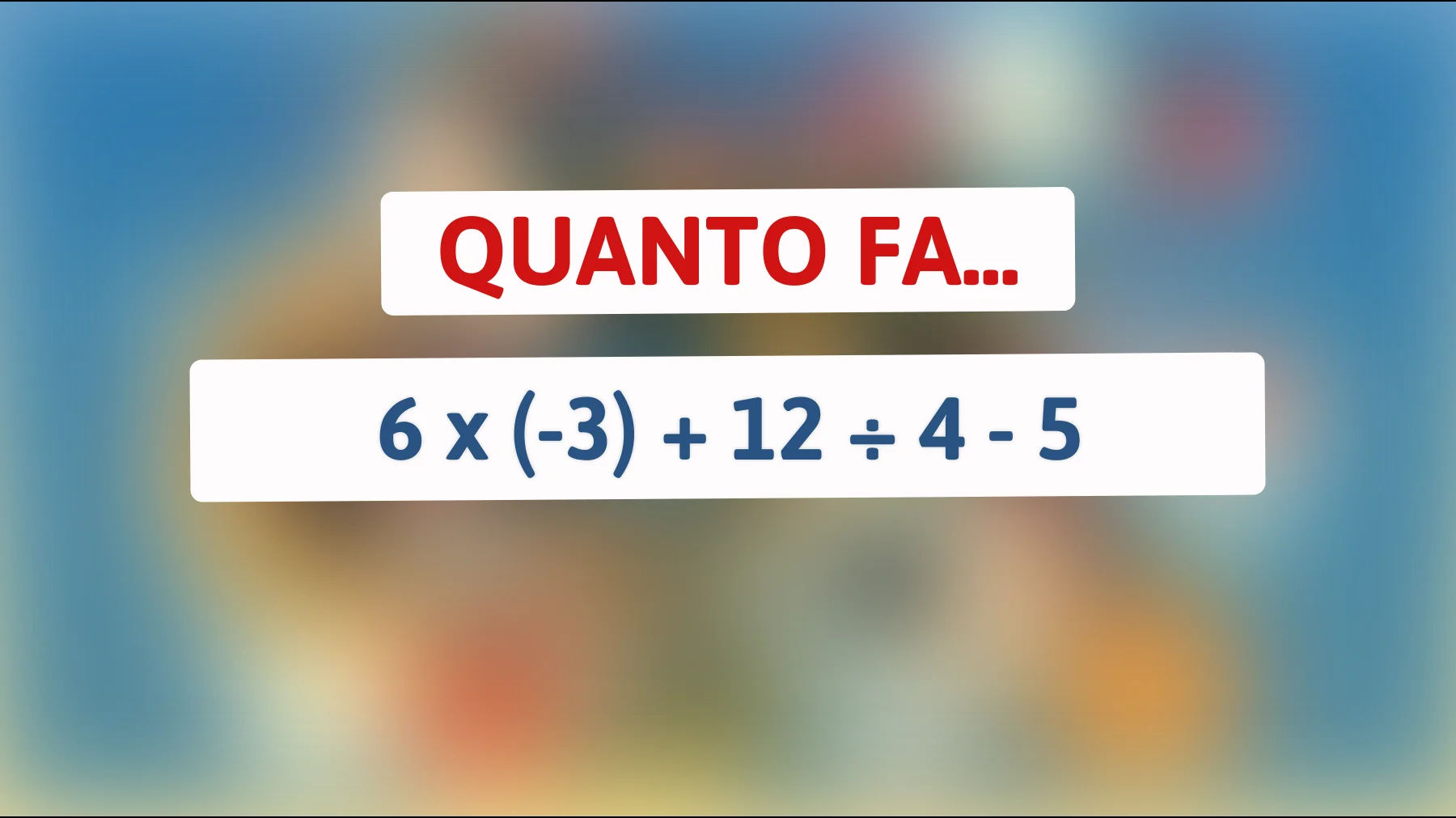 "Svelato il rompicapo che sta facendo impazzire il web: solo il 2% delle persone riesce a risolverlo!""